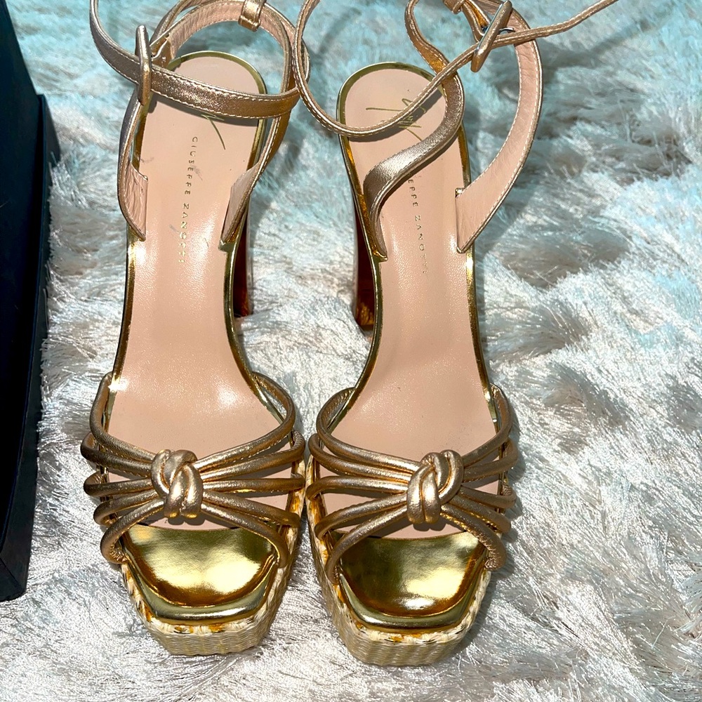 Giuseppe Zanotti Blocked Heels (5 inch)